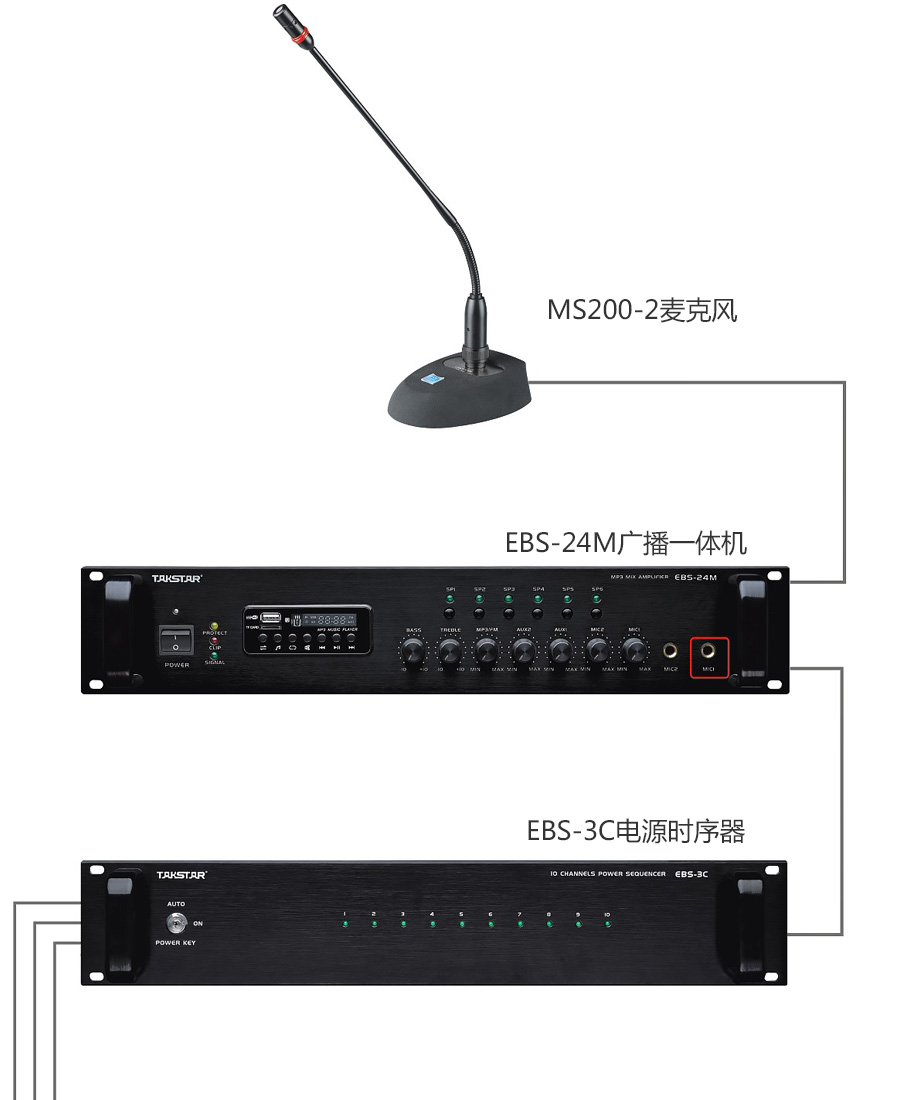 商场公共广播音响工程系统解决方案 解决方案 应用方案 得胜官网