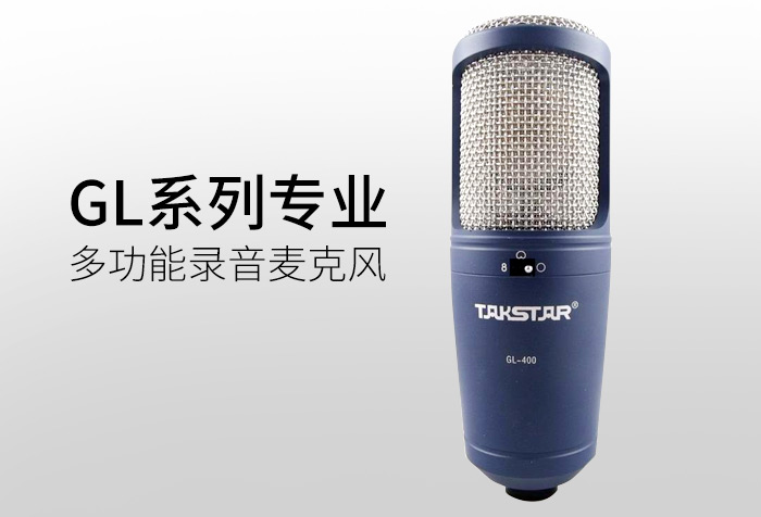 GL系列专业多功能录音麦克风GL-400发布